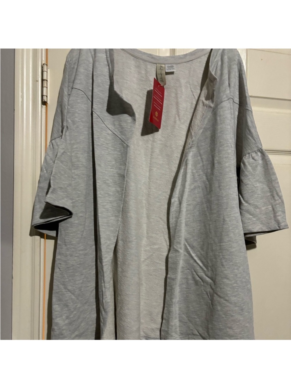 Allison Joy Heather Gray Short Sleeve Relaxed Tee